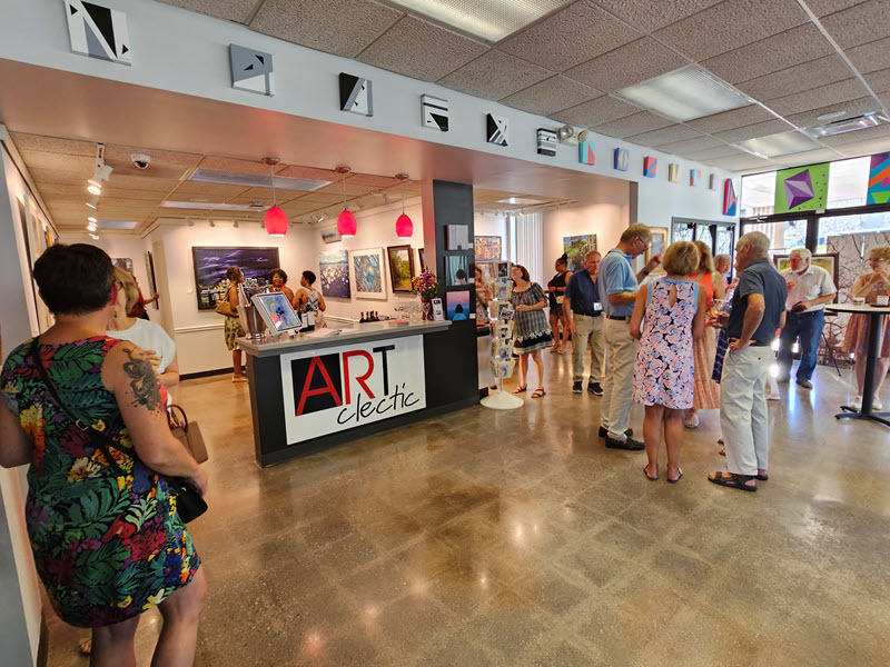 ARTclectic Gallery Opening Reception Guests