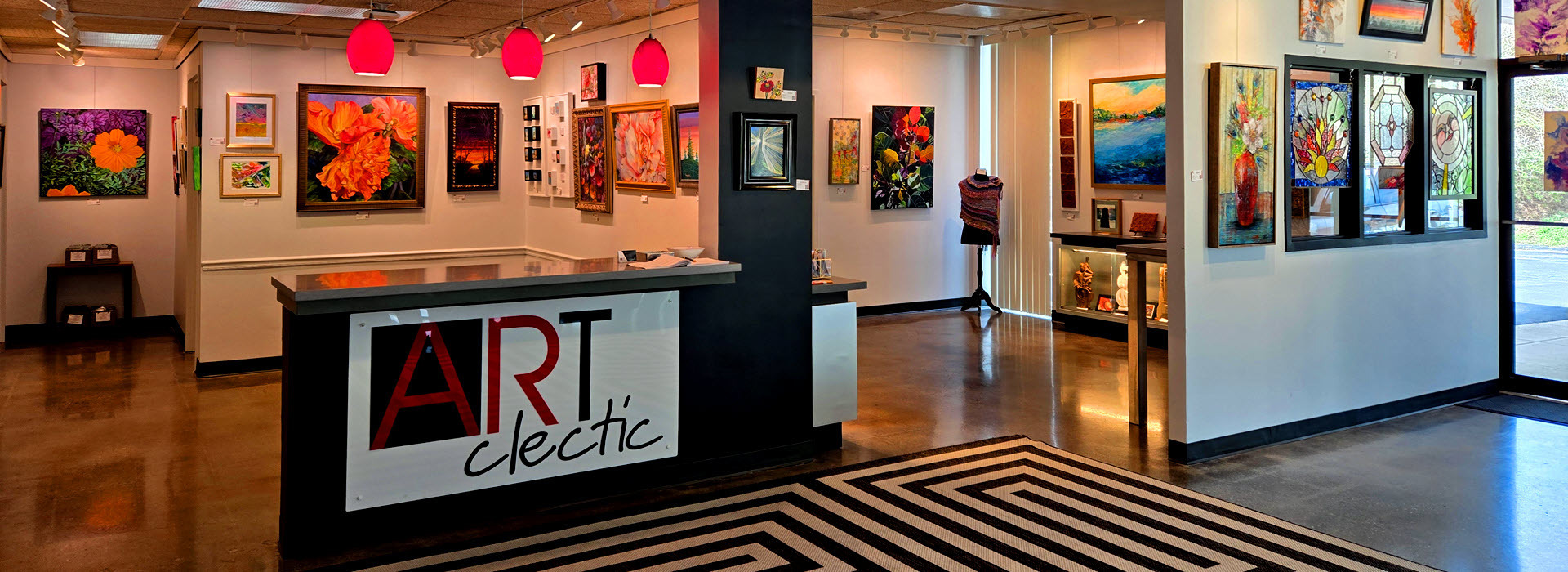 ARTclectic Fine Art Gallery Interior View