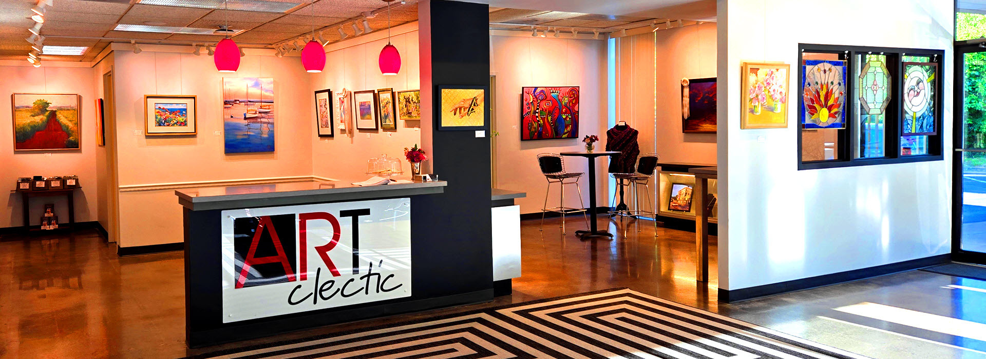 ARTclectic Fine Art Gallery Interior View